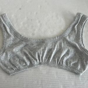 SKIMS NWT Ribbed deep scoop Bralette